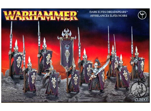 Dark Elves Dreadspears Warhammer Fantasy